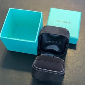 Authentic, original Tiffany & Co. ring box